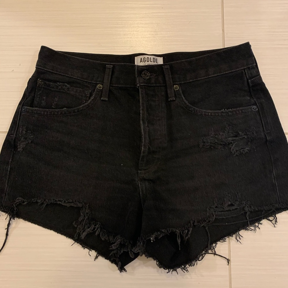 AGoldE denim shorts